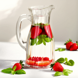 Aromatisiertes Wasser zu Hause zubereiten