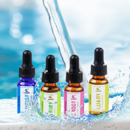 Beliebte Aromatropfen für Wasser