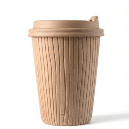 Materialien der nachhaltigen Becher