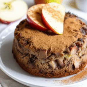 Verführerischer Apfel Pudding Kuchen vegan – Ein Genuss ohne Reue!
