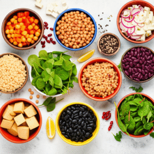 Der ultimative Ernährungsplan: Vegan und proteinreich für deine Fitness!