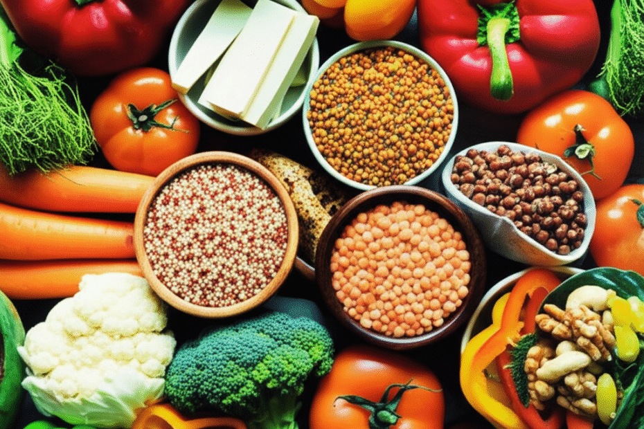 ernährungsplan vegetarisch zunehmen